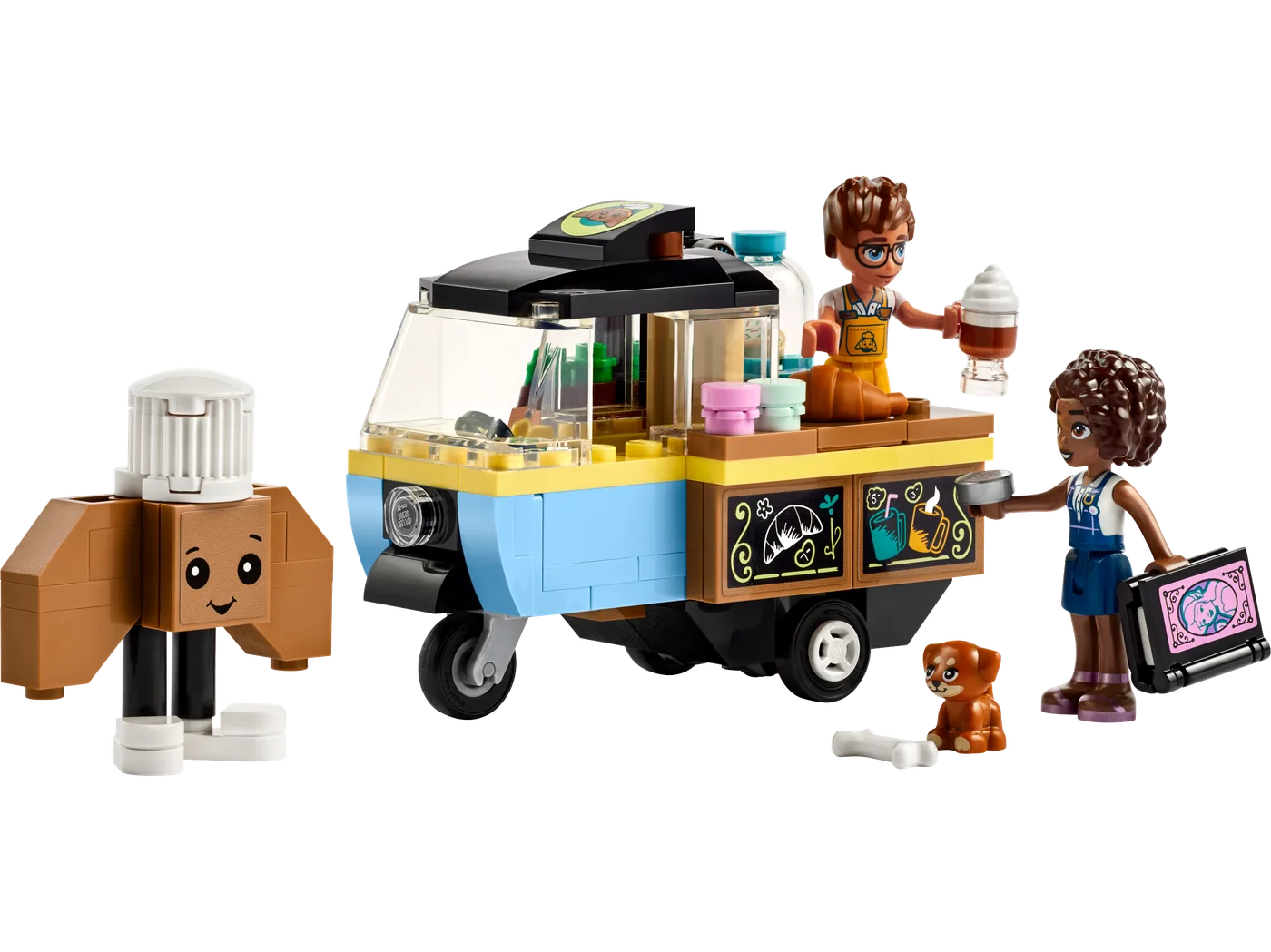 Dans le même style que le LEGO Chariot de boulangerie mobile (42606-1) | Brick Broker