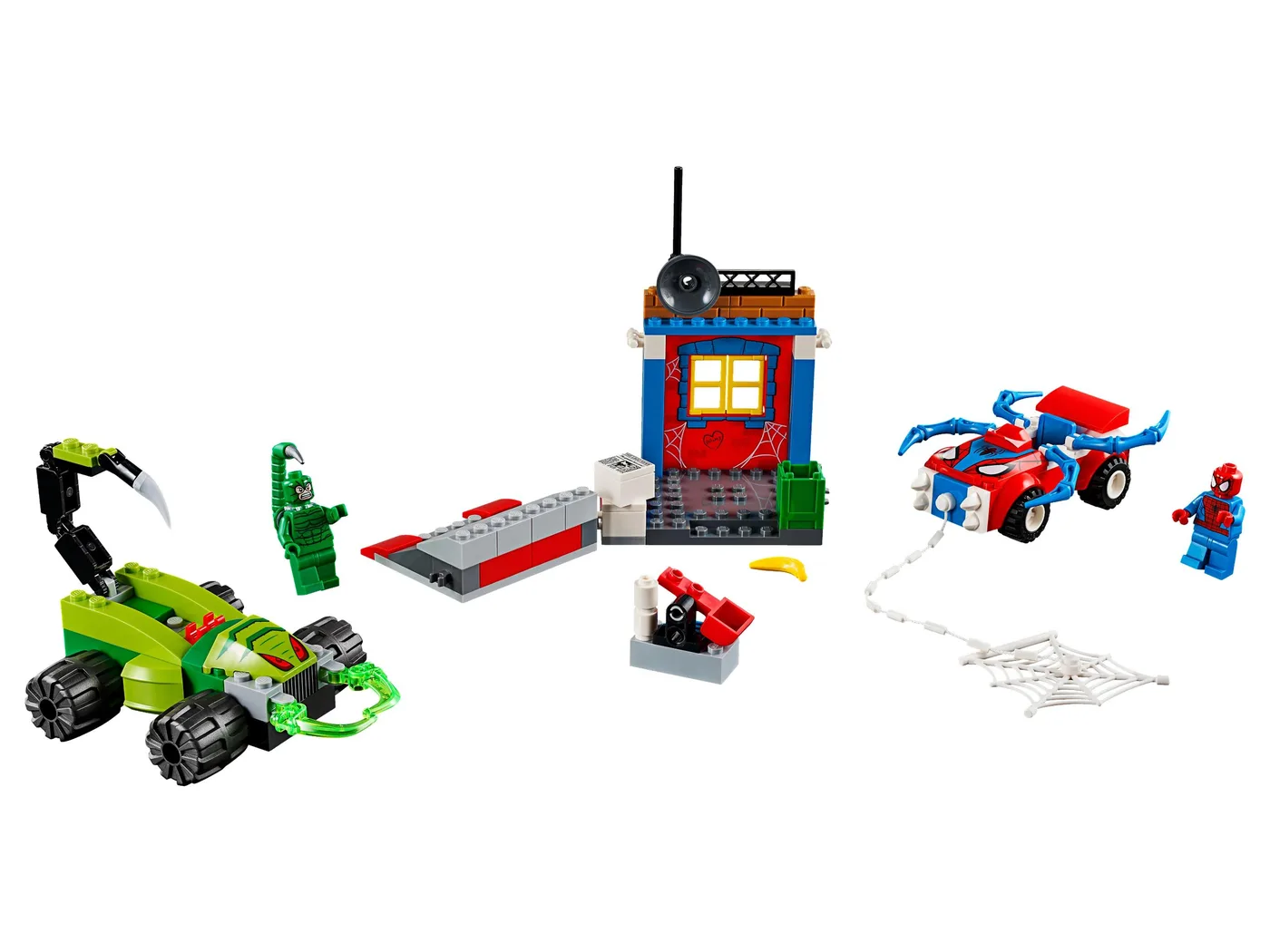 Dans le même style que le LEGO Spider-Man contre Scorpion : Affrontement en pleine rue (10754-1) | Brick Broker