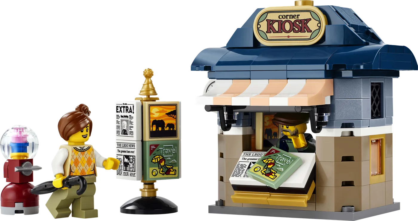 Dans le même style que le LEGO Kiosque de coin (40757-1) | Brick Broker