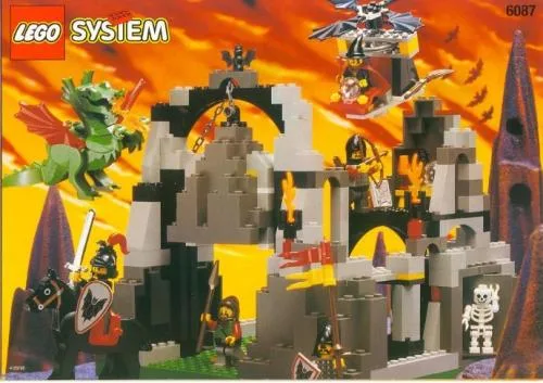 Dans le même style que le LEGO Le Manoir magique de la sorcière (6087-1) | Brick Broker