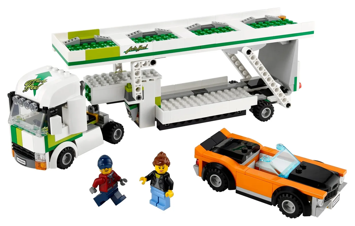 Dans le même style que le LEGO Camion de transport de voitures (60305-1) | Brick Broker