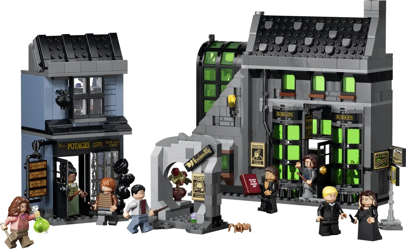 Dans le même style que le LEGO Boutiques des sorciers de l'Allée des Sombres Desseins (76471-1) | Brick Broker