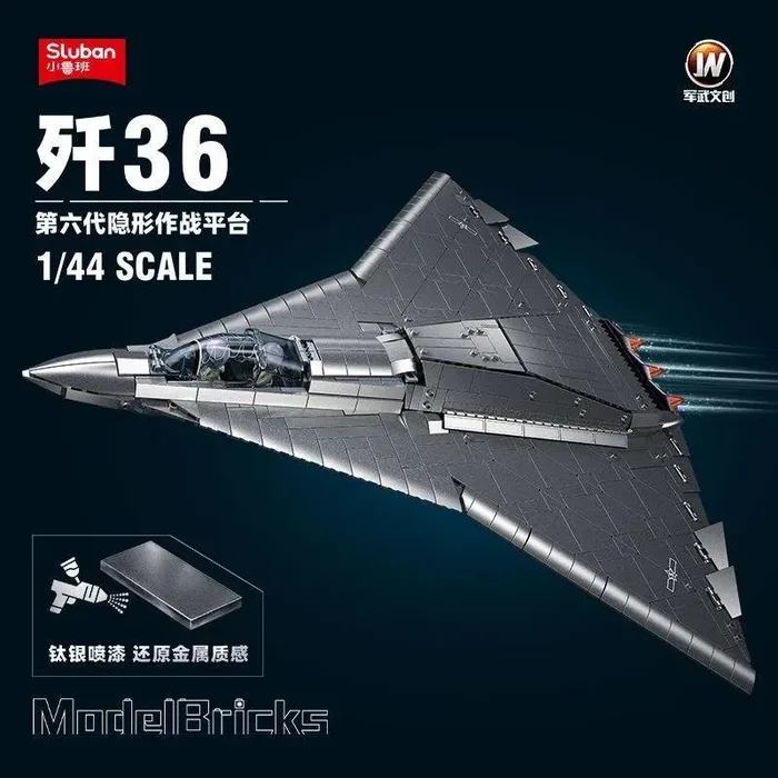Sluban Chasseur de 6e génération J-36 (SLB-M38-B1569) - prix | Brick Broker