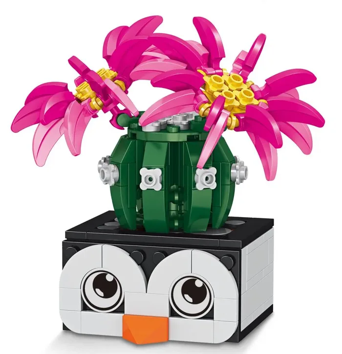 Forange Cactus dans un pot pingouin (FOR-FC8302) - prix | Brick Broker