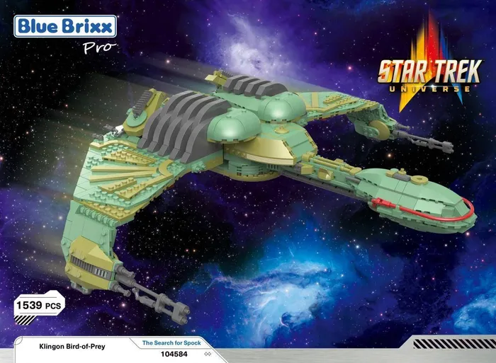 BlueBrixx STAR TREK Oiseau de proie klingon (BB-104584) - prix | Brick Broker
