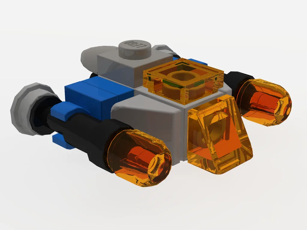 Dans le même style que le LEGO Micro blaster de combat (MYERNEXO-1) | Brick Broker
