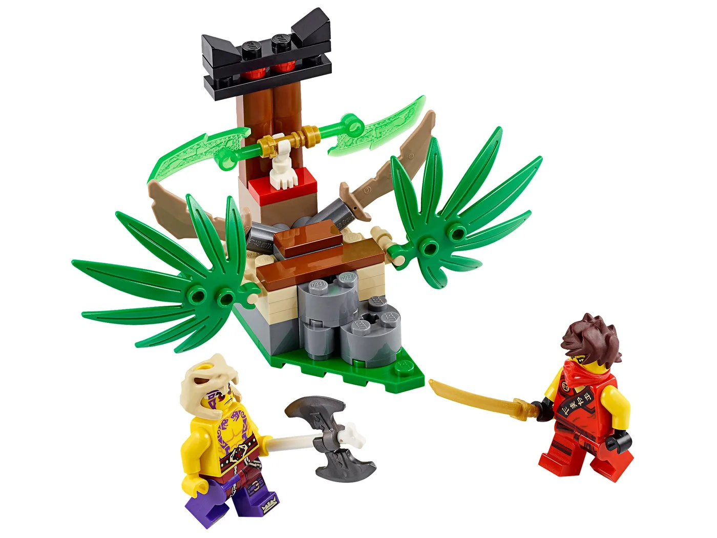 Dans le même style que le LEGO Piège de la jungle (70752-1) | Brick Broker