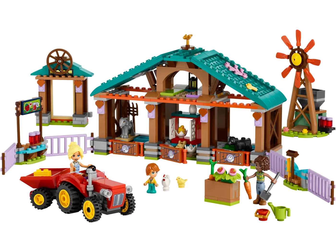 Dans le même style que le LEGO Sanctuaire des Animaux de la Ferme (42617-1) | Brick Broker