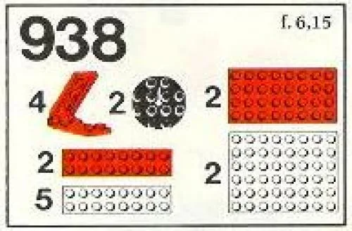 Dans le même style que le LEGO Plaques, charnières et plaques tournantes (938-1) | Brick Broker