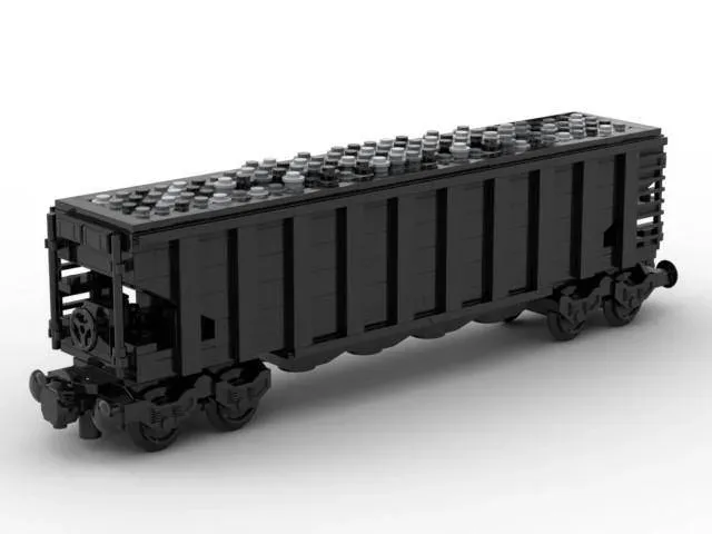 BlueBrixx Wagon-trémie 4 baies 50 pieds (BB-101393) - prix | Brick Broker