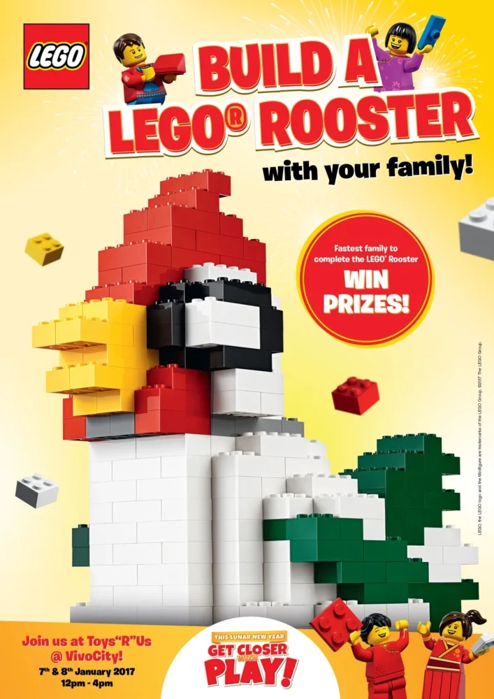 Dans le même style que le LEGO Coq de Construction Facile (ROOSTER-1) | Brick Broker