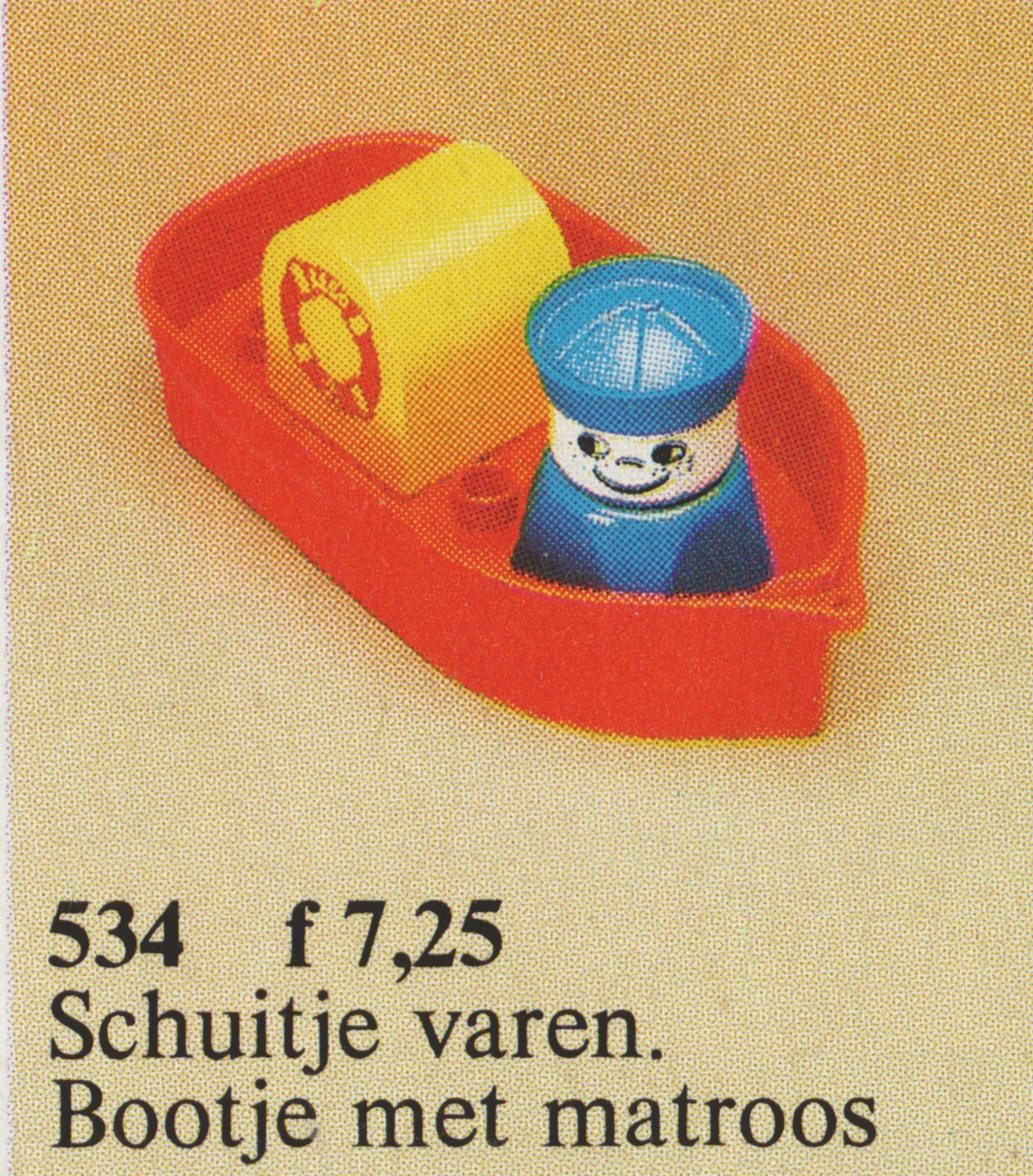 Dans le même style que le LEGO Bateau Jouet de Bain (534-1) | Brick Broker