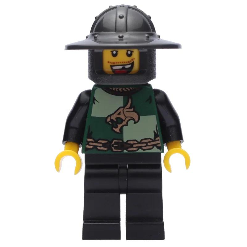 Knight, Dark Green, Wide Brim Helmet — dans quels sets LEGO ? (fig-009887) | Brick Broker