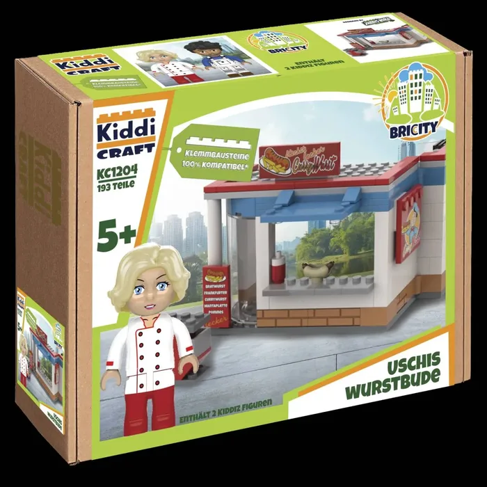 Kiddicraft Stand à saucisses d'Uschi (KID-KC1204) - prix | Brick Broker