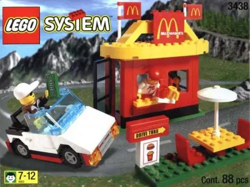 LEGO 3438 Restaurant McDonald's - prix et où acheter | Brick Broker
