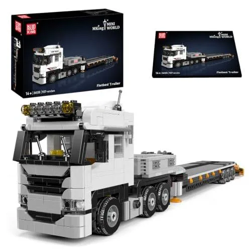 Mould King Flatbed Trailer (MOU-24135) - prix | Brick Broker