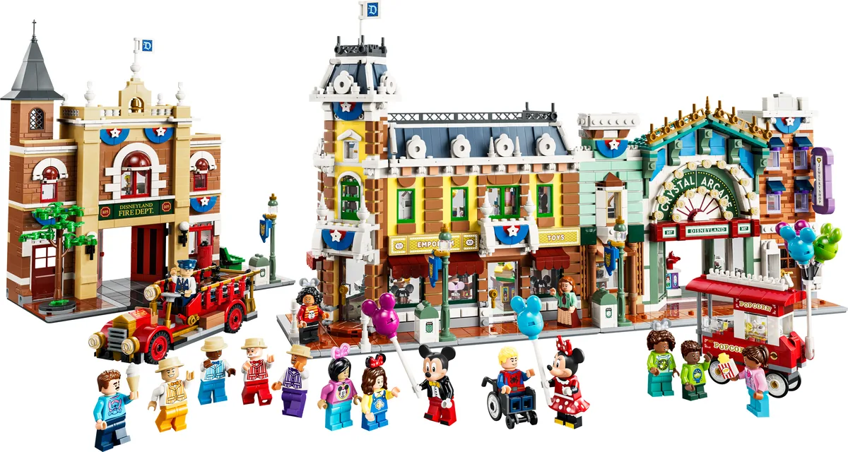 Dans le même style que le LEGO Rue principale, États-Unis (43302-1) | Brick Broker