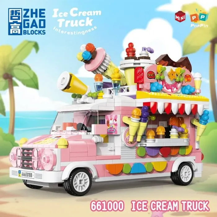 ZHEGAO Camion de glaces (ZHE-661000) - prix | Brick Broker