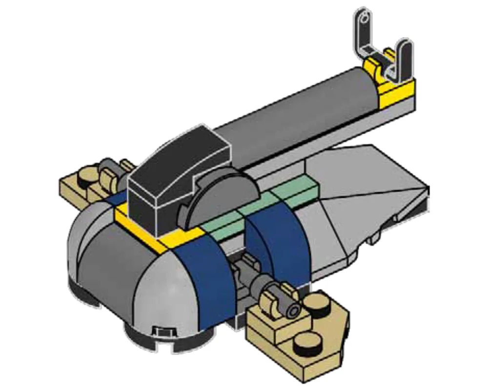 Dans le même style que le LEGO Le Vaisseau Spatial de Jango Fett (912513-1) | Brick Broker