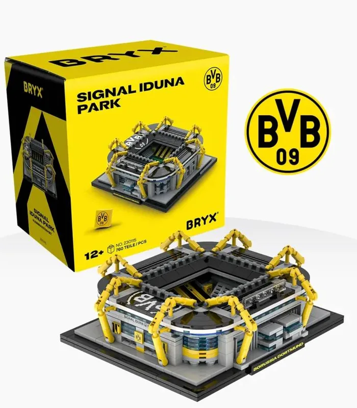 BRYX Signal Iduna Park Klemmbaustein BVB (BRYX-230115) - prix | Brick Broker