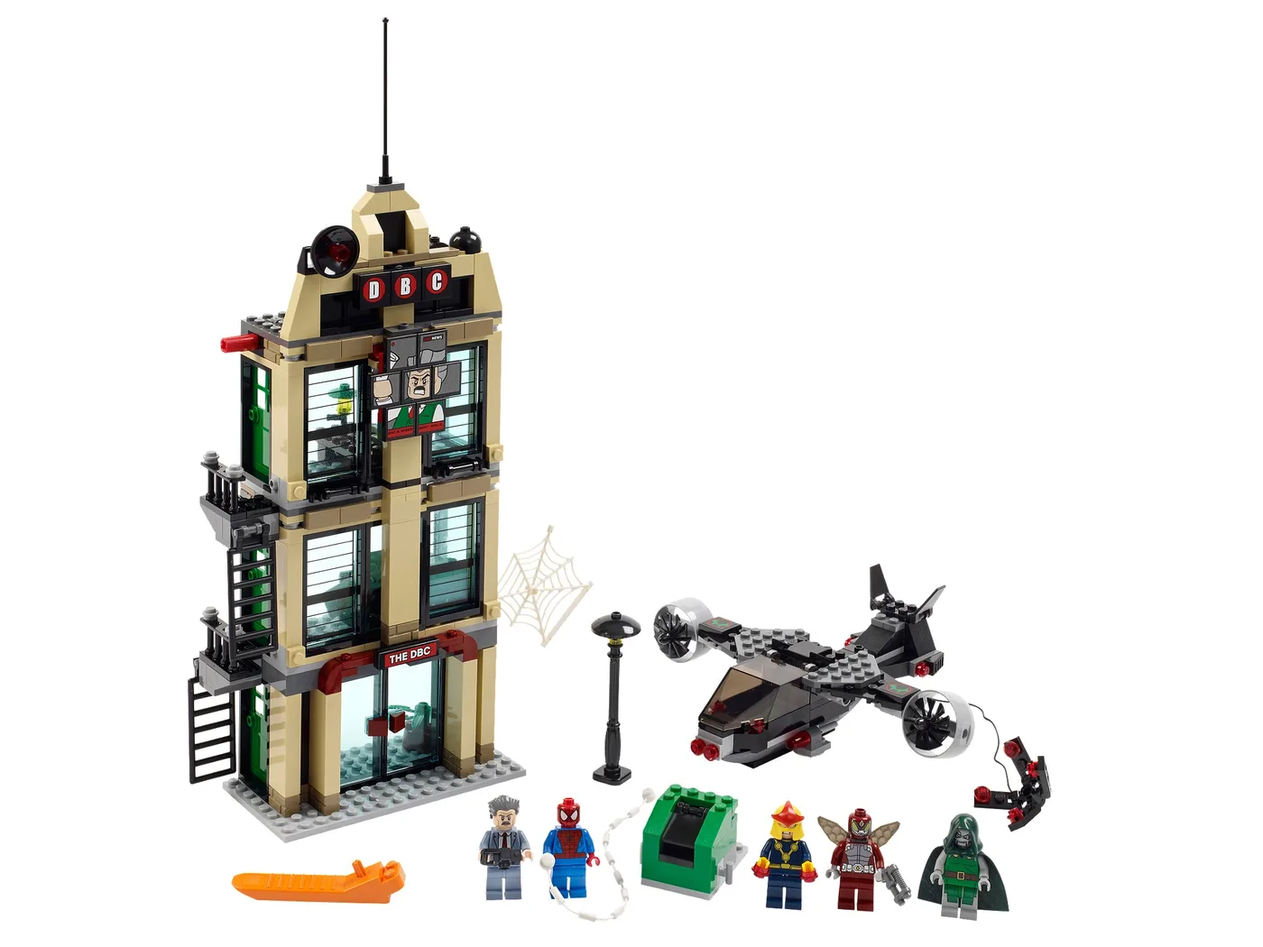 Dans le même style que le LEGO Spider-Man : Affrontement au Daily Bugle (76005-1) | Brick Broker