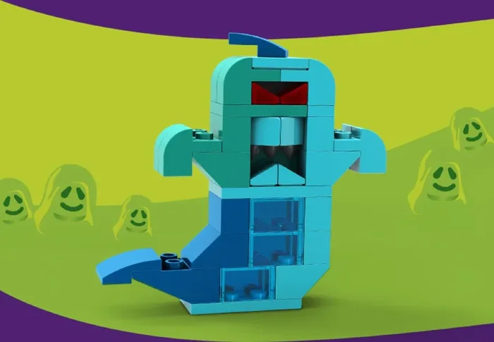 LEGO Fantôme bleu (BLUEGHOST-1) - prix et où acheter | Brick Broker