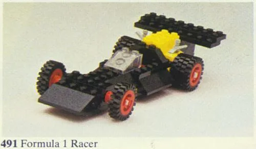 Dans le même style que le LEGO Voiture de Course de Formule 1 (491-1) | Brick Broker
